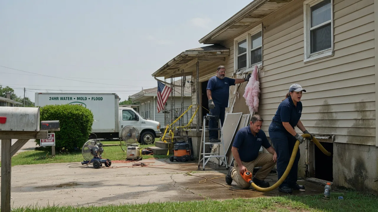 Water Damage Repair in Wilsonville, AL near me